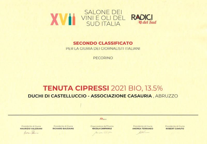 “Radici del SUD” Fair 2022 (Pecorino Award)