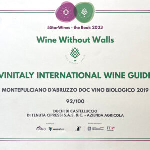 TENUTA Montepulciano d’Abruzzo vincitore al Vinitaly 2022