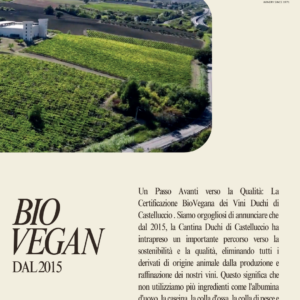 Un Passo Avanti verso la Qualità: La Certificazione BioVegana dei Vini Duchi di Castelluccio