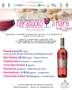 cerasuolo a mare 2025 pescara francavilla montesilvano giulianova abruzzo 12esima edizione